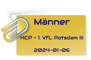 Männer  HCP - 1. VfL Potsdam III  2024-01-06