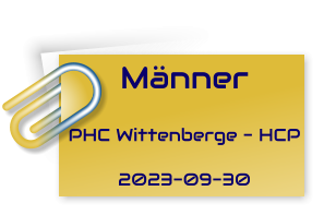 Männer  PHC Wittenberge - HCP  2023-09-30