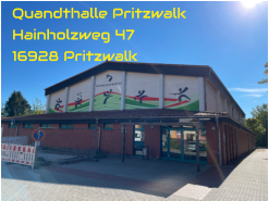 Quandthalle Pritzwalk Hainholzweg 47 16928 Pritzwalk